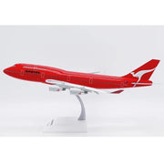 JC wings XX20376A 1/200 Qantas Boeing 747-400 All Red Reg: VH-OEJ Flaps Down With Stand