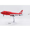 JC wings XX20376A 1/200 Qantas Boeing 747-400 All Red Reg: VH-OEJ Flaps Down With Stand