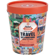 Ridleys Travel Destinations Bucket List 1000pc Jigsaw Puzzle