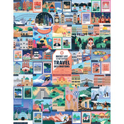 Ridleys Travel Destinations Bucket List 1000pc Jigsaw Puzzle