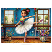 JaCaRou Ballerina By Windows 1000pc Jigsaw Puzzle