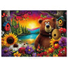 JaCaRou The Bear & The Bees 1000pc Jigsaw Puzzle