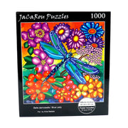JaCaRou Blue Lady 1000PC Jigsaw Puzzle