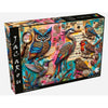 JaCaRou Birds, Notes & Gears 1000pc Jigsaw Puzzle