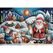 JaCaRou Boho Christmas 1000pc Jigsaw Puzzle