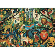 JaCaRou Bright Jungle Vibes 1000pc Jigsaw Puzzle