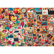 JaCaRou Cascade Of Love 1000PC Jigsaw Puzzle