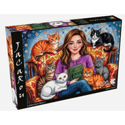 JaCaRou Cats & Chapters 1000pc Jigsaw Puzzle