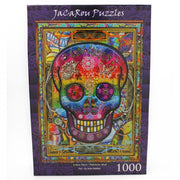 JaCaRou Rainbow Skull 1000PC Jigsaw Puzzle