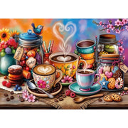JaCaRou Cookies Coffee Bliss 1000pc Jigsaw Puzzle