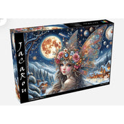 JaCaRou Fairy In Frost 1000pc Jigsaw Puzzle