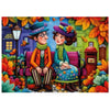 JaCaRou Fall Sweet Romance 1000pc Jigsaw Puzzle