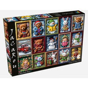 JaCaRou Framed Christmas Charm 1000pc Jigsaw Puzzle