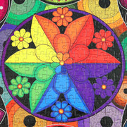 JaCaRou Colour Frenzy 1000PC Jigsaw Puzzle