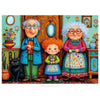 JaCaRou Grandpa, Grandma & Me 1000pc Jigsaw Puzzle