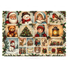JaCaRou Holiday Joy Mosaic 1000pc Jigsaw Puzzle