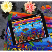JaCaRou Blue Lagoon 1000PC Jigsaw Puzzle