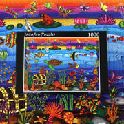 JaCaRou Blue Lagoon 1000PC Jigsaw Puzzle