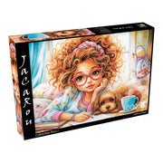 JaCaRou Letters & Paws 1000pc Jigsaw Puzzle
