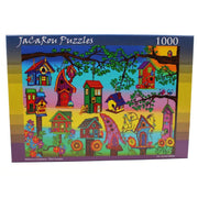 JaCaRou Bird Houses 1000PC Jigsaw Puzzle