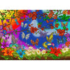 JaCaRou Butterflies and Hummingbirds 1000PC Jigsaw Puzzle