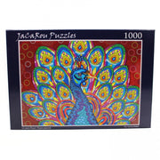 JaCaRou Royal Peacock 1000PC Jigsaw Puzzle
