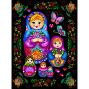 JaCaRou Russian Dolls 1000PC Jigsaw Puzzle