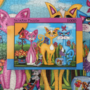 JaCaRou Rosy Sunny and Sky 1000PC Jigsaw Puzzle