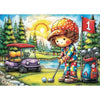JaCaRou Tiny Tee Time 1000pc Jigsaw Puzzle