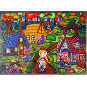 JaCaRou Three Friendly Little Pigs 1000PC Jigsaw Puzzle