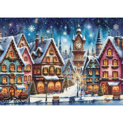 JaCaRou Twinkle Holiday Streets 1000pc Jigsaw Puzzle