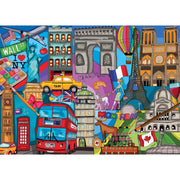 JaCaRou Traveling 1000PC Jigsaw Puzzle