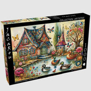 JaCaRou Country Side Charm 1000pc Jigsaw Puzzle