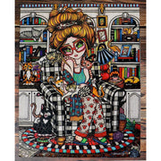 JaCaRou Crazy Cat Lady 1000PC Jigsaw Puzzle