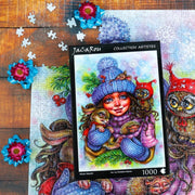 JaCaRou Winter Warmth 1000PC Jigsaw Puzzle