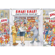 Jumbo 00018 WASGIJ? Retro Mystery 7 Everything Must Go 1000pc Jigsaw Puzzle