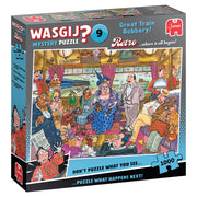 Jumbo 00504 WASGIJ? Retro Mystery 9 Great Train Robbery 1000pc Jigsaw Puzzle
