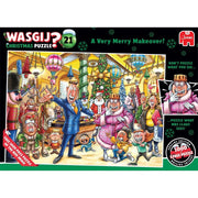 Jumbo Wasgij Christmas No.21, 2 x 1000pc Jigsaw Puzzles