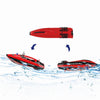 Joysway Fishing Surfer V2 Surfcasting Bait Boat GPS 850mm RTR w/ TF520 Fish Finder - Red
