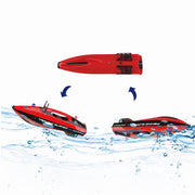 Joysway Fishing Surfer V2 Surfcasting Bait Boat GPS 850mm RTR w/ TF520 Fish Finder - Red