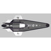 Joysway E1 RaceBird 1:14 Hydrofoil 545mm Brushed 25km/h RTR Speedboat - White
