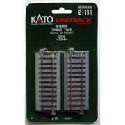 Kato HO Straight Track 94mm 2pc