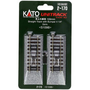 Kato HO Bumper Track 109mm 2pc