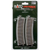 Kato HO Curved Track R370 22.5 Degree 4pc