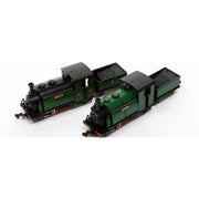 Kato/Peco 51-201F OO-9 Small England 0-4-0TT Locomotive Princess (Green)