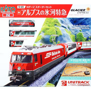 Kato 10-025 N Starter Set Glacier Express
