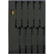 Kato 10-1796 N Koki 106 + 107 Container flatcars (unloaded) 10pc set