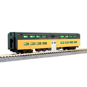 Kato 106-104 N C and NW EMD E8A and Pullman Bi-Level 400 Train 6 unit Set