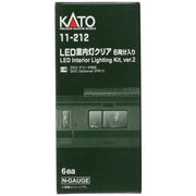 Kato 11-212 LED Passenger Car Lighting Units Bright (6pcs)