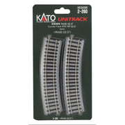 Kato 2-260 HO Unitrack Curved Track 430mm Radius 22.5 Degrees 4 Pack
